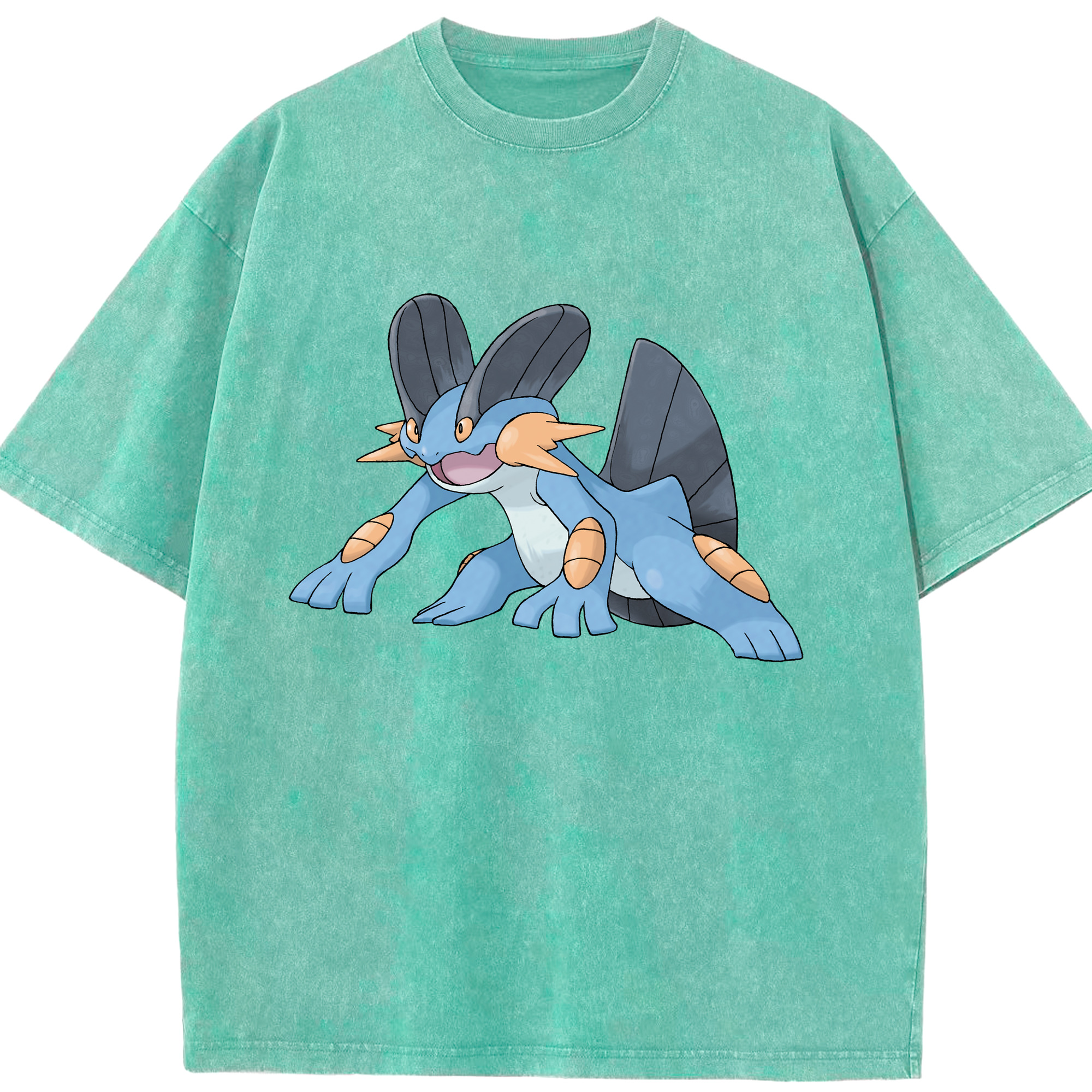（画像用） ポケットモンスター Pokémon 綿100% ヴィンテージ風 半袖Tシャツ（フロントプリント）